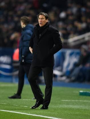 Rudi Garcia ( entraineur Olympique Marseille ) FOOTBALL : Paris Saint Germain vs Olympique de Marseille - Coupe de France - Paris - 28 02 2018 FedericoPestellini Panoramic 
