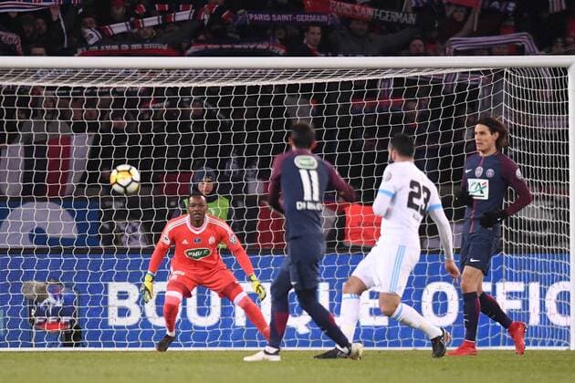 11 ANGEL DI MARIA (psg) - BUT FOOTBALL : Paris SG vs Marseille - Coupe de France - 28 02 2018 AnthonyBIBARD FEP Panoramic 