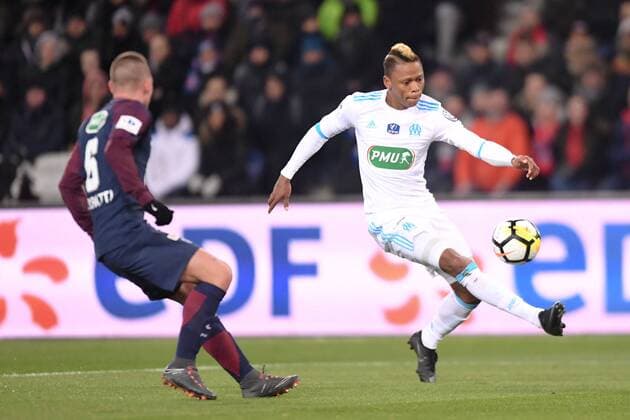14 CLINTON NJIE (om) FOOTBALL : Paris SG vs Marseille - Coupe de France - 28 02 2018 AnthonyBIBARD FEP Panoramic 