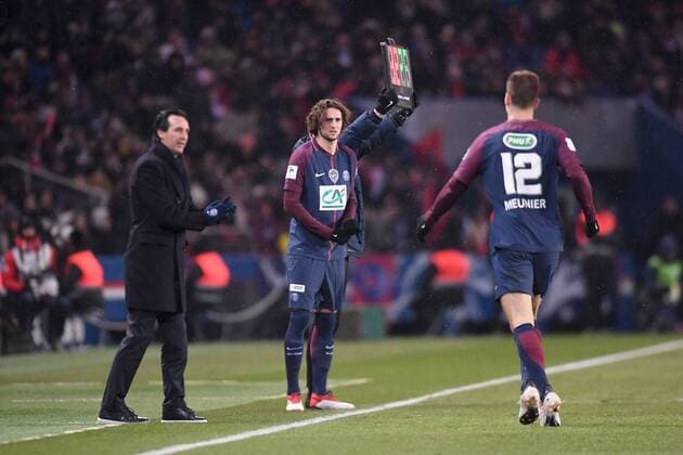 25 ADRIEN RABIOT (psg) - REMPLACEMENT FOOTBALL : Paris SG vs Marseille - Coupe de France - 28 02 2018 AnthonyBIBARD FEP Panoramic 