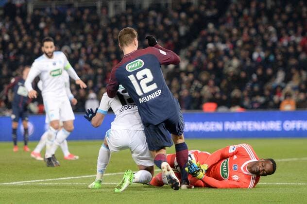 30 STEVE MANDANDA (om) FOOTBALL : Paris SG vs Marseille - Coupe de France - 28 02 2018 AnthonyBIBARD FEP Panoramic 