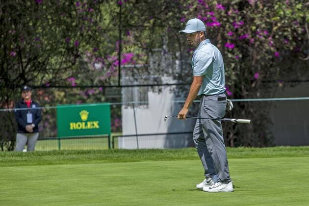 March 1, 2018 - EUM20180301DEP33.JPG.CIUDAD DE MEXICO.- Golf-WGC Mexico.- Actuacion del estadounidense Abraham Ancer en el WGC Mexico Championship, este jueves primero de marzo de 2018, en el Club de Golf Chapultepec. Foto: Agencia EL UNIVERSAL RCC. Latin News: March 1, 2018  - ZUMAu78_ 20180301_zaf_u78_096 Copyright: xCamilaxMatax