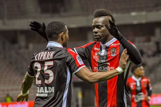Joie - But - Mario Balotelli (OGC Nice) - Wylan Cyprien (OGC Nice) NorbertScanella Panoramic 