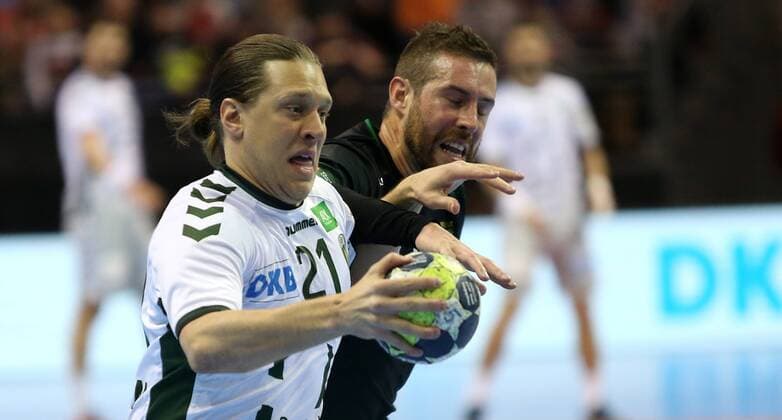 Handball - EHF-Pokal, Gruppe B, 10. Spieltag Füchse Berlin - Helvetia Anaitasuna Bild: Mattias Zachrisson Handball - EHF-Pokal - Füchse Berlin - Helvetia Anaitasuna