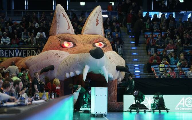 Handball - EHF-Pokal, Gruppe B, 10. Spieltag Füchse Berlin - Helvetia Anaitasuna Handball - EHF-Pokal - Füchse Berlin - Helvetia Anaitasuna
