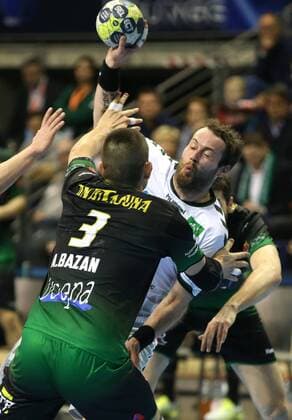 Handball - EHF-Pokal, Gruppe B, 10. Spieltag Füchse Berlin - Helvetia Anaitasuna Bild: Steffen Fäth Handball - EHF-Pokal - Füchse Berlin - Helvetia Anaitasuna