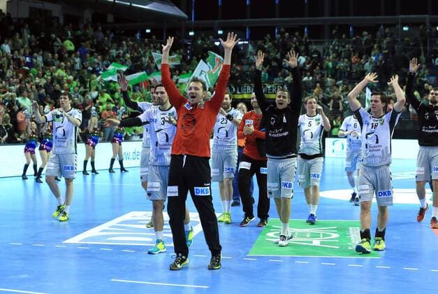 GER, EHF Cup 2018, FUECHSE BERLIN VS. Helvetia Anaitasuna 04.03.2018, Max Schmeling Halle, Berlin, GER, EHF Cup 2018, FUECHSE BERLIN VS. Helvetia Anaitasuna, im Bild Petr Stochl (Fuechse Berlin 71), Fuechsespieler