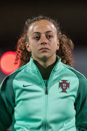 Matilde Mota Veiga Santiago Fidalgo of Portugal women during the Algarve Cup 2018 match between Portugal and Norway at Estadio municipal de bela Vista on March 05, 2018 in Parchal, Portugal Algarve Cup 2018 2017 2018 xVIxVIxImagesx xGerritxvanxKeulenxIVx 10262586
