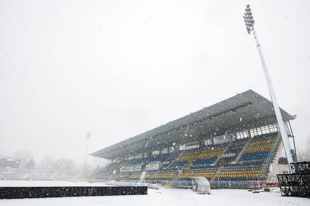 3. Liga Saison 2017 2018 Heimspiel FC Carl Zeiss Jena vs Kickers Würzburg am 6. März 2018 Ernst Abbe Sportfeld