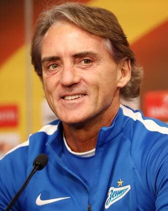 Zenit Sankt Petersburg - PK Euro League Leipzig, 07.03.2018, Red Bull Arena, Fussball, UEFA EURO EM Europameisterschaft Fussball League , PK am Vortag des Achtelfinals, RB Leipzig vs. FK Zenit St. Petersburg , Im Bild: Trainer Roberto Mancini (Zenit St. Petersburg) ,