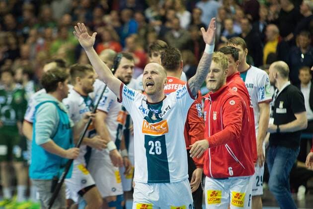 Robert Weber (SCM), 7.03.2018, Handball, Fuechse vs SC Magdeburg, Pokal Viertelfinale , Berlin Copyright: xEIBNER UwexKochx EP_UKH
