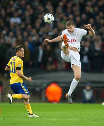 Tottenham s Eric Dier during the UEFA Champions League match between Tottenham Hotspur and Juventus at Wembley Stadium, London, England on 7 March 2018. Copyright: xAndrewxAleksiejczukx PMI-1869-0014