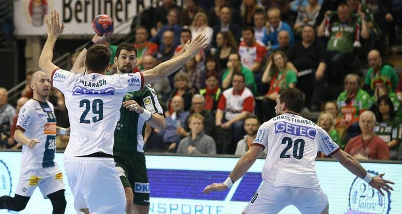 07.03.18, Handball - DHB-Pokal, Füchse Berlin - SC Magdeburg Bild: Steffen Fäth Handball - DHB-Pokal - Füchse Berlin - SC Magdeburg