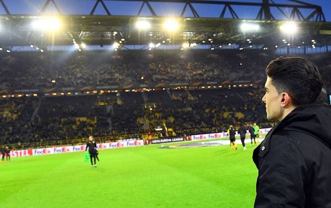 08.03.2018, xjhx, Fussball Europa League, Borussia Dortmund - RB Salzburg, emspor, v.l. Marc Bartra Dortmund