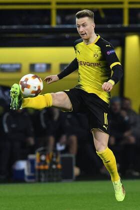 Fußball Europa League Achtelfinale Borussia Dortmund - FC Salzburg am 08.03.2018 im Signal Iduna Park in Dortmund Marco Reus ( Dortmund )