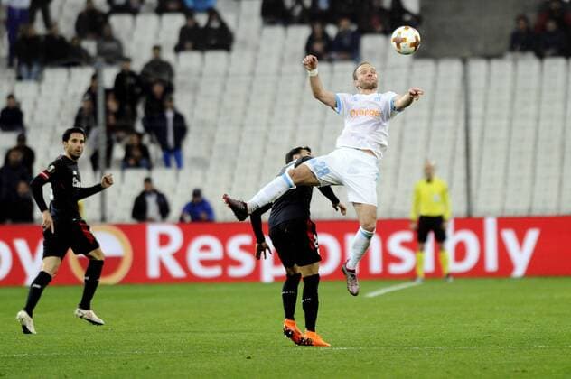 Germain (OM) FOOTBALL : Marseille vs Athletico Bilbao - Europa League - 08 03 2018 FranckPennant Panoramic 