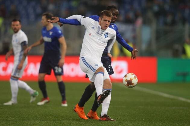 8.03.2018. Stadio Olimpico, Rome, Italy. Uefa League SS Lazio vs Dynamo Kiev. MYKYTA BURDA (DIN) in action during the match S.S. Lazio vs Dynamo Kiev at Stadio Olimpico in Rome.  Copyright: xMarcoxIacobuccix xIPAx xMarcoxIacobuccix