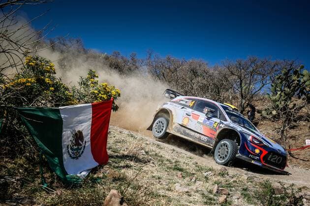 Bilder des Tages - SPORT MIKKELSEN AUTOMOBILE : Rallye du Mexique - WRC Motorsport Rallye WM - 08 03 2018 SPRESSE PANORAMIC 