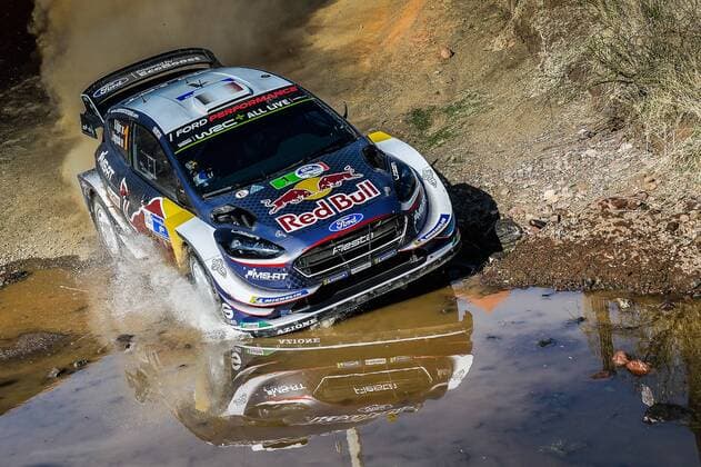 sebastien ogier AUTOMOBILE : Rallye du Mexique - WRC Motorsport Rallye WM - 08 03 2018 SPRESSE PANORAMIC 