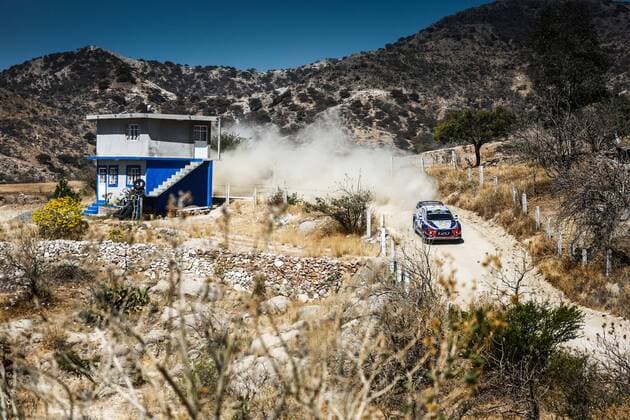 MIKKELSEN AUTOMOBILE : Rallye du Mexique - WRC Motorsport Rallye WM - 09 03 2018 SPRESSE PANORAMIC 
