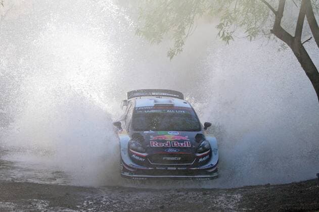 WRC, Rallye Mexiko French Sebastien Ogier and co-pilot Julien Ingrasa drive their Fiesta WRC Motorsport Rallye WM during the Mexico Rally 2018 in Leon, Guanajuato, Mexico, 10 March 2018. Rally Mexico 2018 !ACHTUNG: NUR REDAKTIONELLE NUTZUNG!  Copyright: xMarioxCastillox LEO006 20180310-636563100280764527