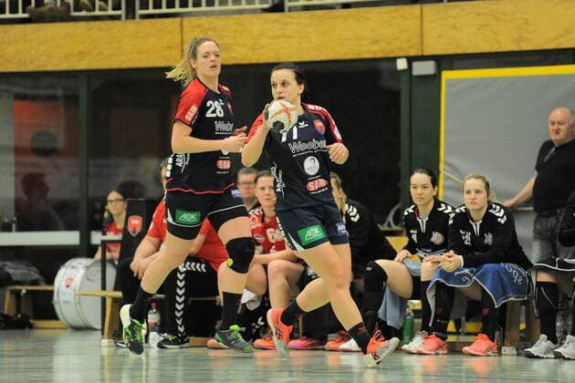 Carolin Tuc (SG H2Ku Herrenberg Kuties 77) SG H2Ku Herrenberg Kuties,Handball,Ligaspiel,10.03.2018, Foto:TBaur Eibner Herrenberg Copyright: xBaur xEibner-Pressefotox EP_Toba