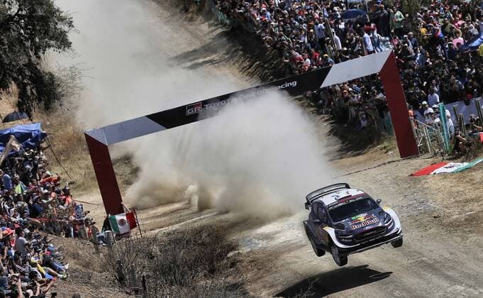 Sebastien Ogier (FRA) Ð Julien Ingrassia (FRA) - Ford Fiesta WRC Motorsport Rallye WM MOTORSPORT : Rallye du Mexique - 11 03 2018 SPresse Panoramic 