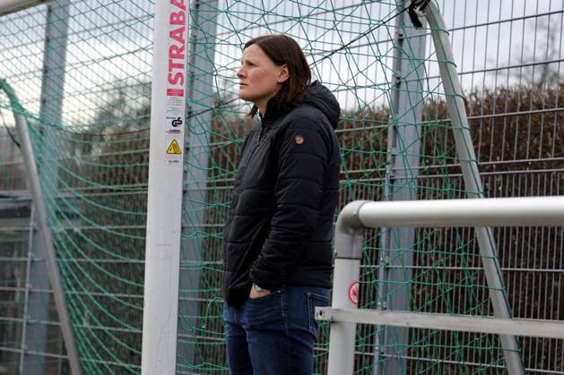 11.03.2018 xmgoodx Frankfurt, Riederwald Frauen Regionalliga Süd Saison 2017 2018 Fussball, Frauen Eintracht Frankfurt gegen SpVgg Greuther Fürth Ex-Fusballprofi Pia Wunderlich
