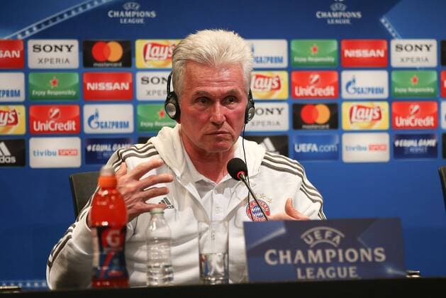Chef-Trainer Jupp Heynckes (FC Bayern Muenchen) bei der Pressekonferenz stellt sich den Fragen der Medienvertreter, Pressekonferenz, FC Bayern Muenchen, Fussball, Achtelfinale, Champions League, 13.03.2018 Istanbul Istanbul Tuerkei