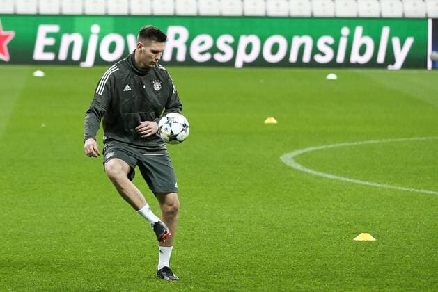 am Ball Niklas Suele 4 (FC Bayern Muenchen), Training, FC Bayern Muenchen, Fussball, Achtelfinale, Champions League, 13.03.2018 Istanbul Istanbul Tuerkei