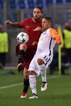 Daniele De Rossi Roma, Marlos Shakhtar Roma 13-03-2018 Stadio Olimpico Champions League, Ottavi di Finale. AS Roma - Shakhtar Donetsk Foto Andrea Staccioli Insidefoto andreaxstaccioli