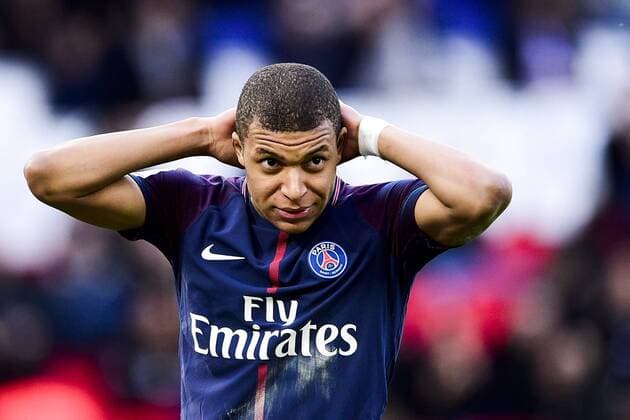 Fußball, Paris Saint Germain - Angers SCO Kylian Mbappe (PSG) FOOTBALL : PSG vs Angers - Conforama Ligue1 - 14 03 2018 JBAutissier Panoramic 