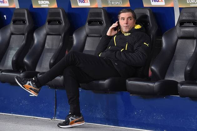Fußball Europa League Abschlusstraining Borussia Dortmund am 14.03.2018 in der Red Bull Arena in Salzburg Michael Zorc ( Sportdirektor Dortmund )