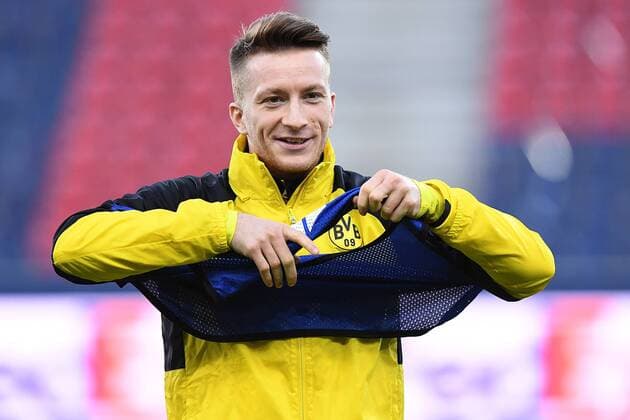 Fußball Europa League Abschlusstraining Borussia Dortmund am 14.03.2018 in der Red Bull Arena in Salzburg Marco Reus ( Dortmund )