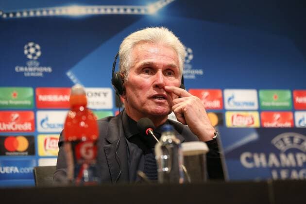 Fußball, CL, Besiktas Istanbul - Bayern München Pressekonferenz nach dem Spiel mit Chef-Trainer Jupp Heynckes (FC Bayern Muenchen), Besiktas Istanbul vs. FC Bayern Muenchen, Fussball, Achtelfinale, Champions League, 14.03.2018 Istanbul Istanbul Tuerkei
