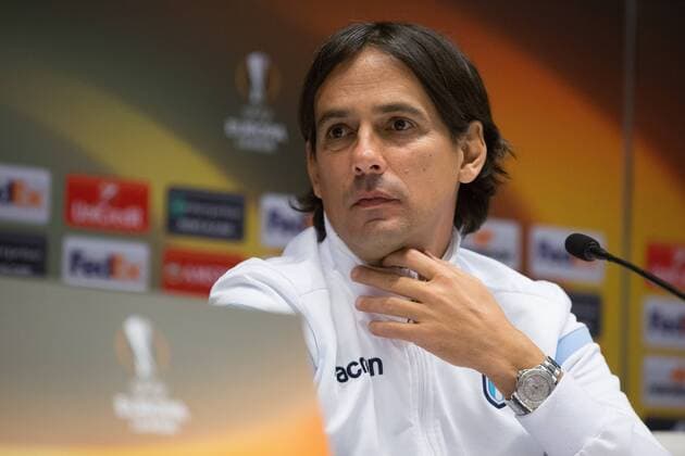 Bilder des Tages - SPORT press conference PK Pressekonferenz Of Head Coach Simone Inzaghi And Walk Of S.S. Lazio Team On Football Field In Kyiv Kyiv  Copyright: ChumachenkoxAlexey 516990
