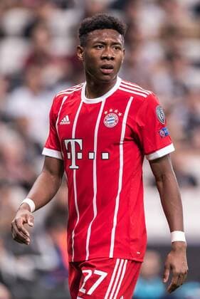 David Alaba of FC Bayern Munich during the UEFA Champions League round of 16 match between Besiktas AS and Bayern Munchen at the Vodafone Arena on March 14, 2018 in Istanbul, Turkey UEFA Champions League 2017 2018 xVIxVIxImagesx xGerritxvanxKeulenxIVx 10350004