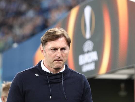 St.Petersburg - RB Leipzig Fussball Euro League Sankt Petersburg, 15.03.2018, Krestowski-Stadion, Fussball, UEFA EURO EM Europameisterschaft Fussball League, Achtelfinale Rueckspiel Rematch , FK Zenit St. Petersburg vs. RB Leipzig , Im Bild: Trainer Ralph Hasenhüttl Hasenhuettl (RB Leipzig) ,
