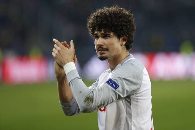 UEFA Europa League FC Salzburg vs Borussia Dortmund Andre Ramalho (FC Salzburg) at the UEFA Europa League FC Salzburg vs Borussia Dortmund on March 15 2018 in Salzburg, Oesterreich,