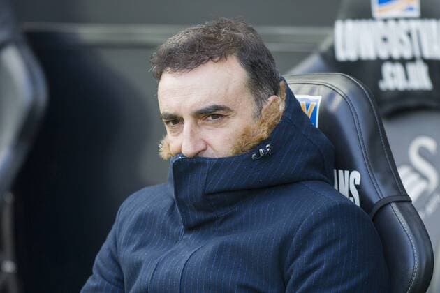 Swansea City head coach Carlos Carvalhal ahead of the FA Cup Quarter Final match between Swansea City and Tottenham Hotspur at the Liberty Stadium, Swansea, Wales on 17 March 2018. Copyright: xMarkxxHawkinsx PMI-1893-0019