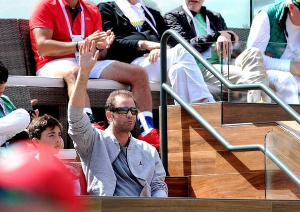 Indian Wells - Palm Desert - California - Pete Sampras TENNIS : Indian Wells 17 03 2018 chryslenecaillaud Panoramic 