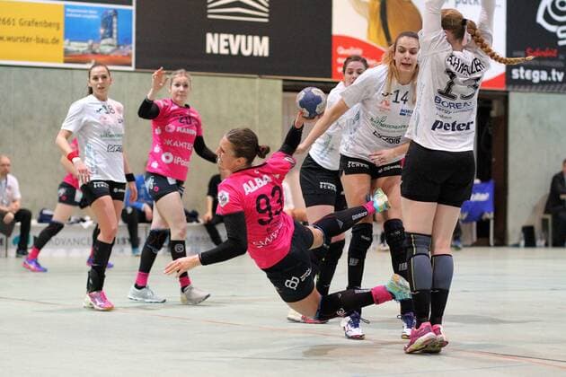 93 Julia Behnke (TusSis Metzingen) Handball 1. HBF TusSies Metzingen vs. Thueringer HC 2018-03-17 Metzingen Copyright: xEIBNER SebastianxBaurx EP_SBAUR