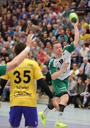 2. HBL HJSG Konstanz - DJK Rimpar Woelfe 28:32. Kaufmann Steffen (RIM) beim Wurf. Konstanz Copyright: xPeterxPisax Eibner-Pressefotox EP_ppa