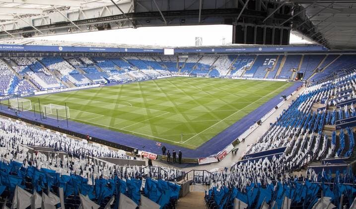 Leicester City v Chelsea FA Cup A general view of the stadium before the FA Cup match at the King Power Stadium, Leicester Content Not Available For UK Newspapers Copyright: xJAMESxWILSONx FIL-11508-0002