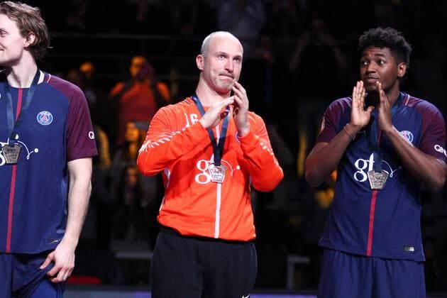 Thierry Omeyer (Paris) HANDBALL : Coupe de la Ligue - Finale - Paris Saint-Germain Handball vs Fenix Toulouse Handball - 18 03 2018 KevinDomas Panoramic 