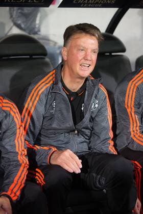 - BRUGGE, BELGIUM: Manchester s head coach Louis van Gaal pictured during a soccer game between Belgian first league team Club Brugge KV and British club Manchester United ManU FC in Brugge, Wednesday 26 August 2015, the return game of the play-offs of the UEFA Champions League competition. Manchester United won the first leg 3-1. KURTxDESPLENTER x84638887x