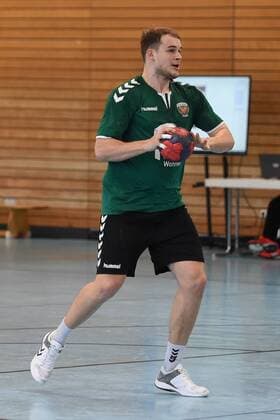 Handball, Herren, 1. Bundesliga, Saison 2017 18, Training Füchse Berlin, Paul Drux (Nr. 95, Füchse Berlin), 20.03.18, Copyright: xMichaelxHundtx xMatthiasxKochx