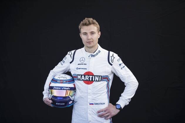 Formel 1, GP Australien, Fotoshooting 22nd March 2018, Melbourne Grand Prix Circuit, Melbourne, Australia; Melbourne Formula One Grand Prix, Arrivals and press conference PK Pressekonferenz The number 35 Williams Martini driver Sergey Sirotkin  ActionPlus12003692