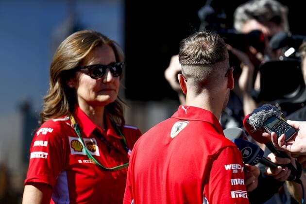 Motorsports: FIA Formula One World Championship WM Weltmeisterschaft 2018, Melbourne, Victoria : Motorsports: Formula 1 2018 Rolex Australian Grand Prix, , 5 Sebastian Vettel (GER, Scuderia Ferrari) Melbourne Australia