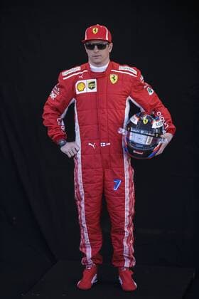 22nd March 2018, Melbourne Grand Prix Circuit, Melbourne, Australia; Melbourne Formula One Grand Prix, Arrivals and press conference PK Pressekonferenz The number 7 Scuderia Ferrari driver Kimi Raikkanen  ActionPlus12003764